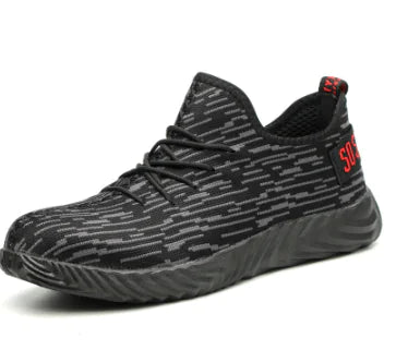 Men's Breathable Safety Shoes with Anti-Puncture Design