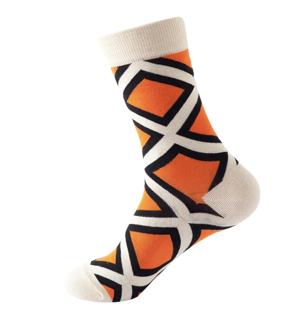 Funny British Style Casual Socks for Men