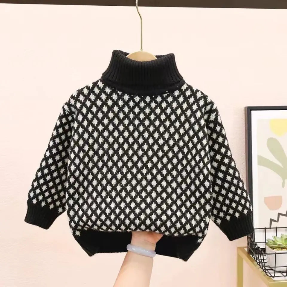 Thickened Pullover Sweater for Han Children
