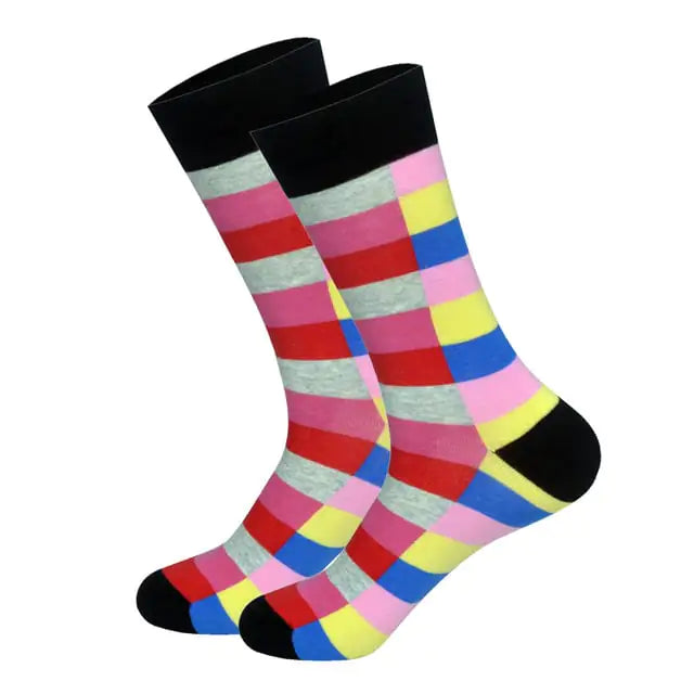 Funny British Style Casual Socks for Men