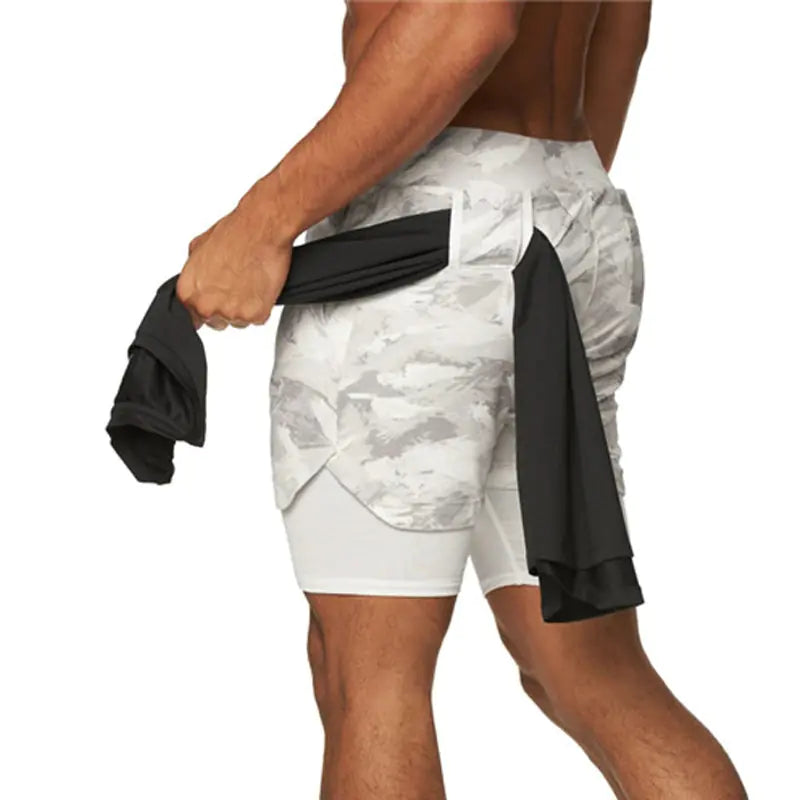 Men's Outdoor Training Shorts with Pockets (Loose Fit)