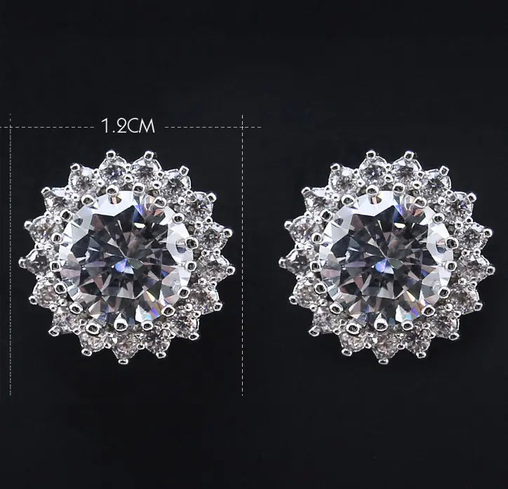 Sunflower Stud Earrings and Ear Accessories