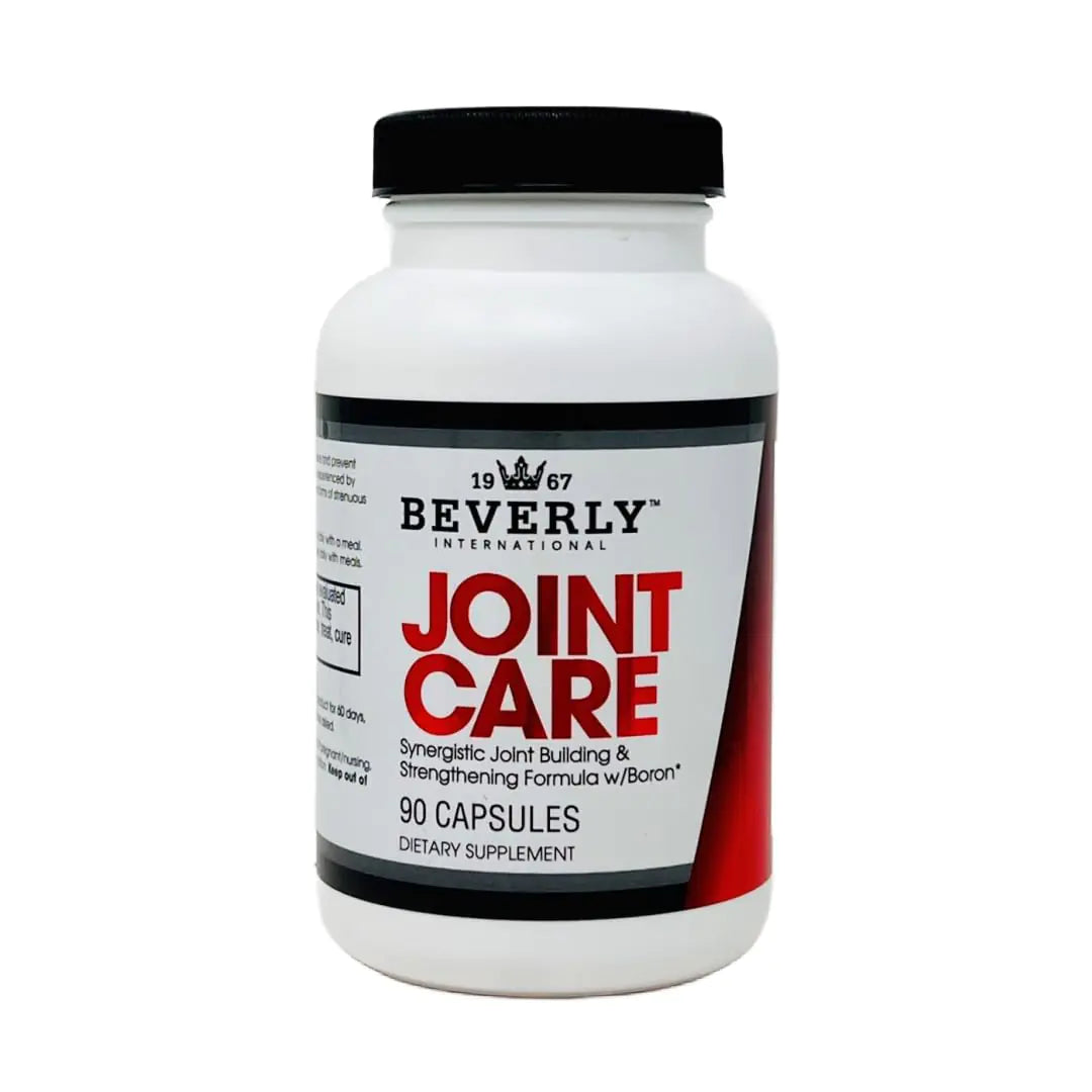 Beverly International Joint Care 90 Capsules. All Over Joint Support. 3-Stage Collagen-Building Formula with Glucosamine Chondroitin MSM Hyaluronic Acid. Increase Mobility with Less Discomfort.