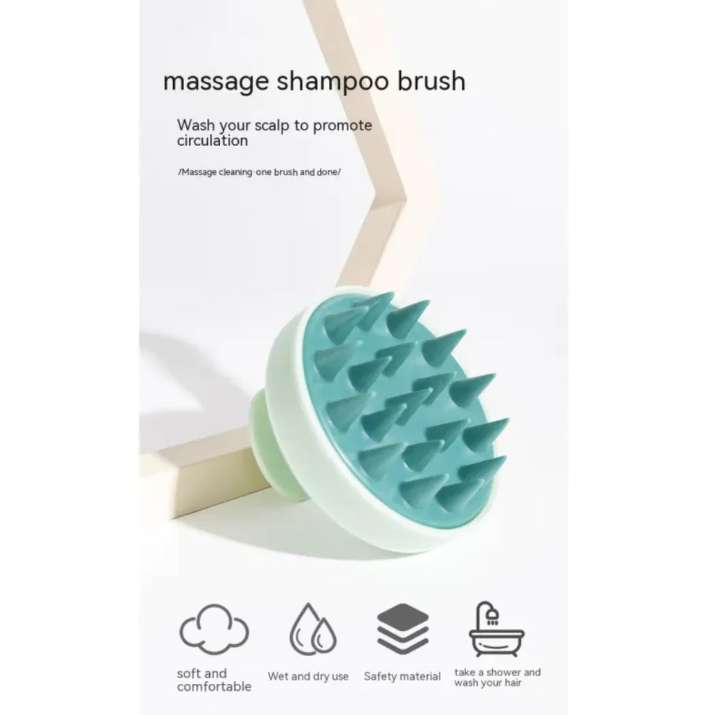 Scalp Massaging Shampoo Brush