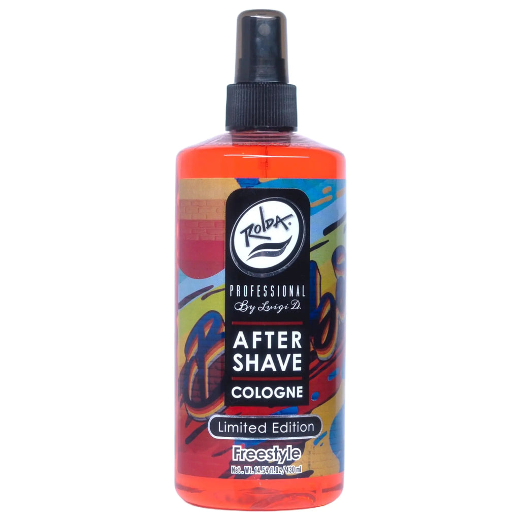 Rolda Freestyle After Shave Tonic Cologne Spray For Men - Post Shave Tonic Calms Irritation Helps Heal & Clean Shaved Areas Refreshing Masculine Fragrance (14.54oz | 430ml)