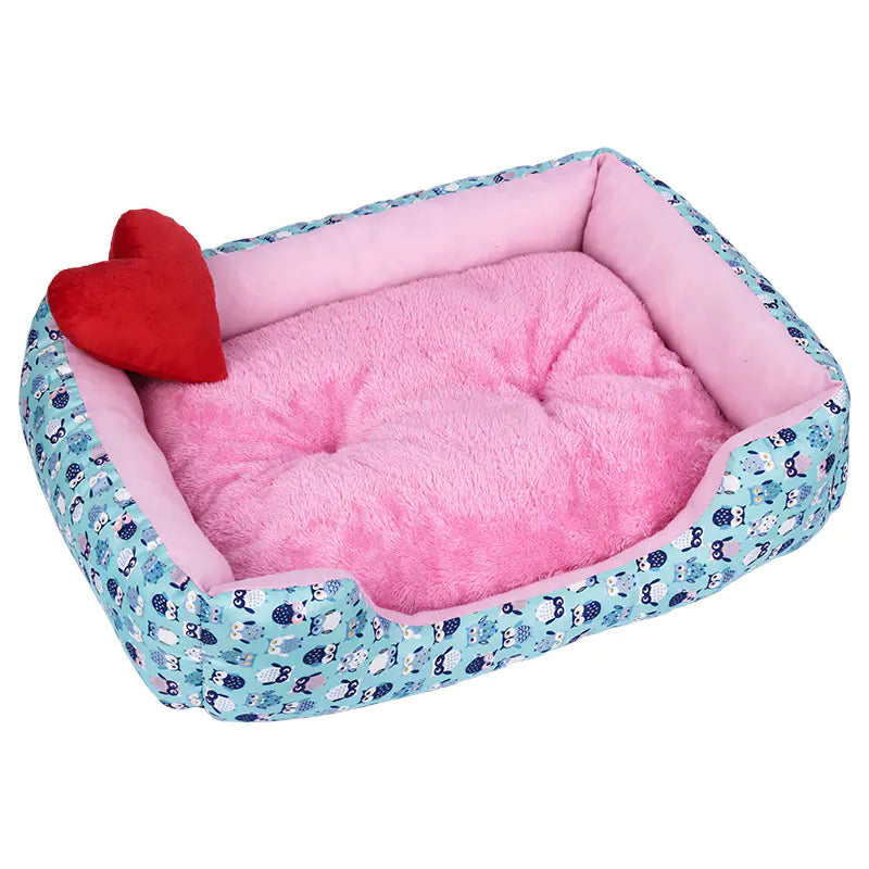 Pet Bed for Small to Medium Dogs and Cats - Thickened Winter