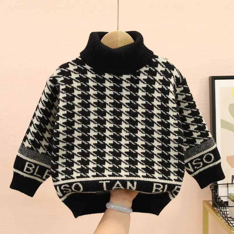 Thickened Pullover Sweater for Han Children