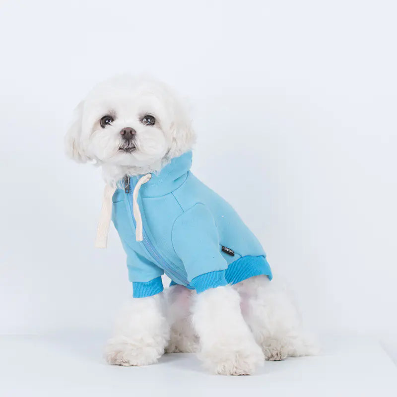 Casual Macaron Hooded Sweatshirt for Pets