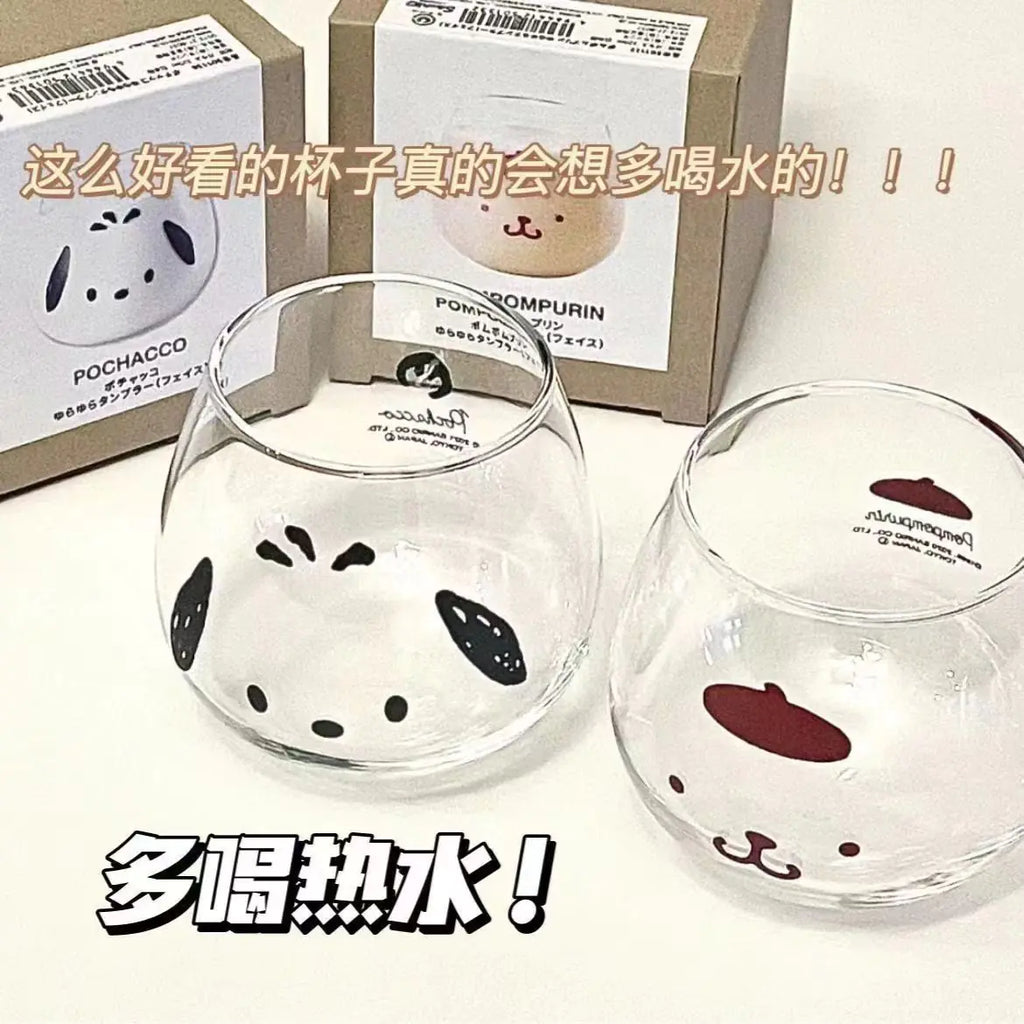 Cute Cartoon Large Belly Cup for Drinks and Juice