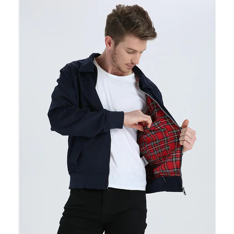 Spring Autumn Pilot Coach Jacket for Men