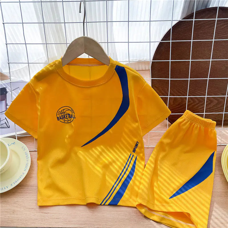 Children's Summer Sports Basketball Training Suit (3-8 Yrs)