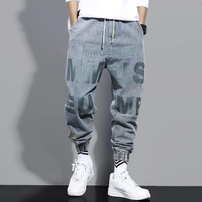 Trendy Loose Fit Men's Jeans