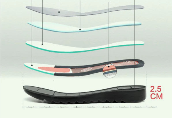 Women's Work Shoes, Flat Black Leather Shoes