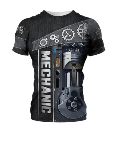 Men's Summer Round Neck Loose Short Sleeve T-shirt