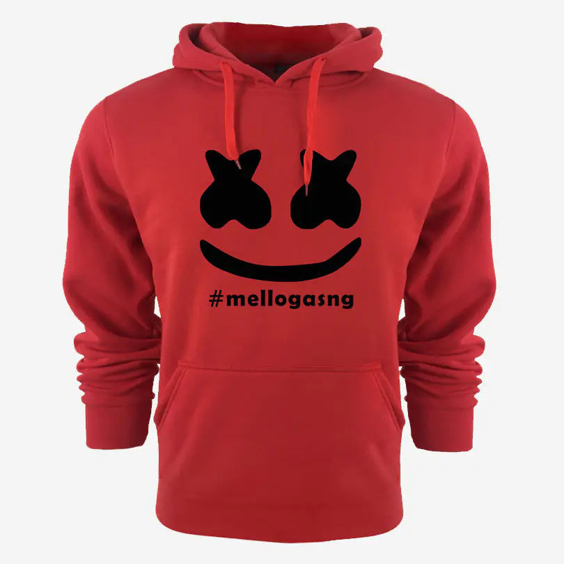 Custom Men's Casual Hoodie with Smiley Print