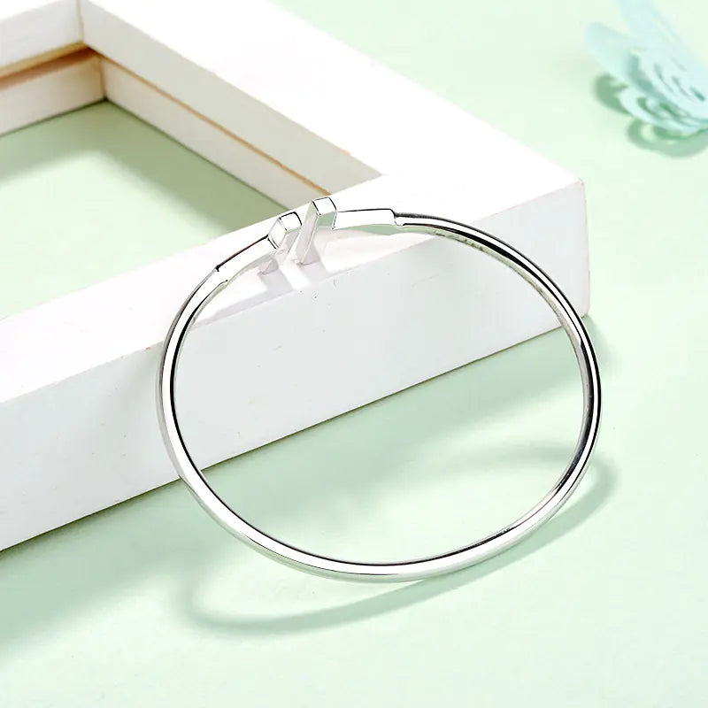 S925 Fashion Bracelet & Double T Bangle