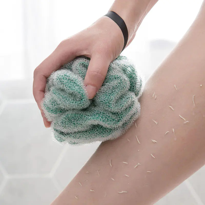 Large Double-Net Bath Ball for Exfoliating Shower Use