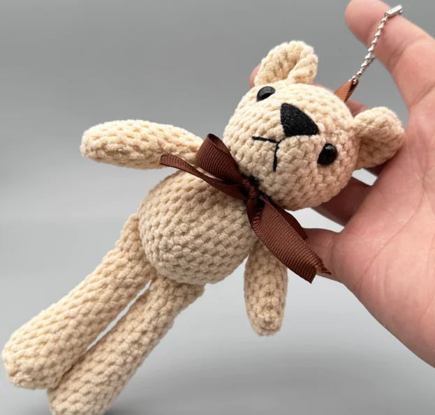 Korean Bear Pineapple Plush Toy and Keychain Gift