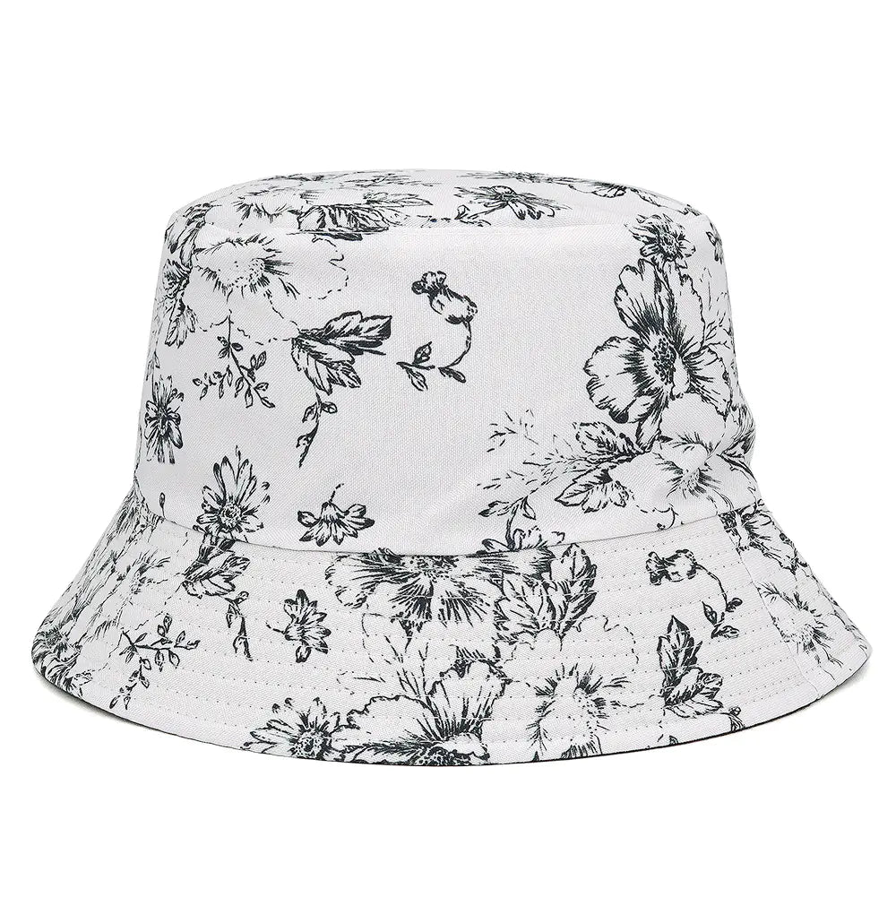 Fashionable Printed Sun Hat for Women (European & American)