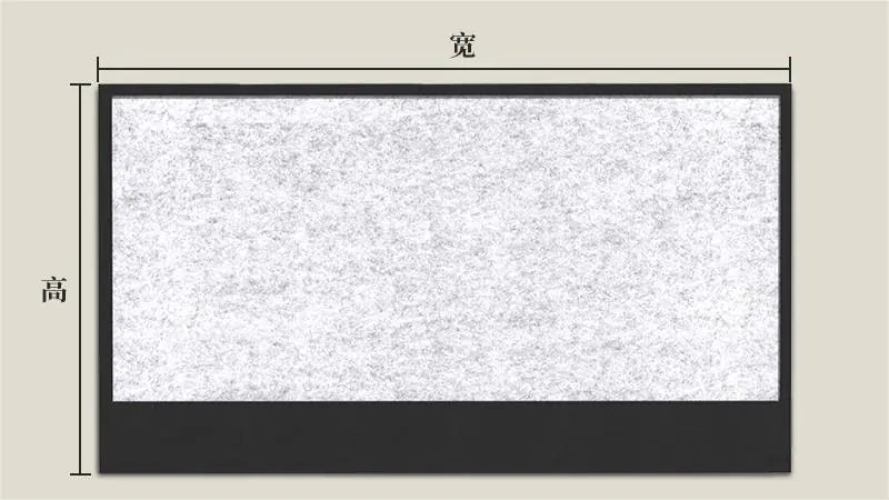 Large Colorful Felt Board for Displaying Photos