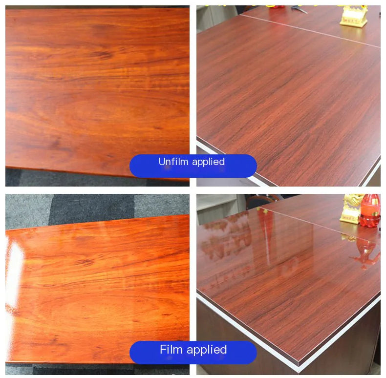 Transparent HD Furniture Protection Film for Marble