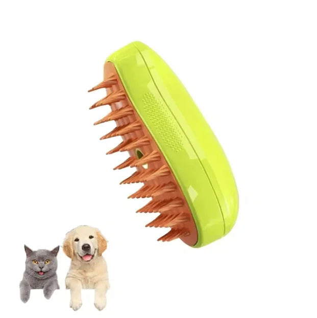 Pet Steam Brush Electric Spray Comb
