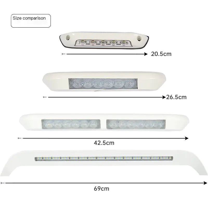 Outdoor LED Porch Light for RV Conversion 12V/24V