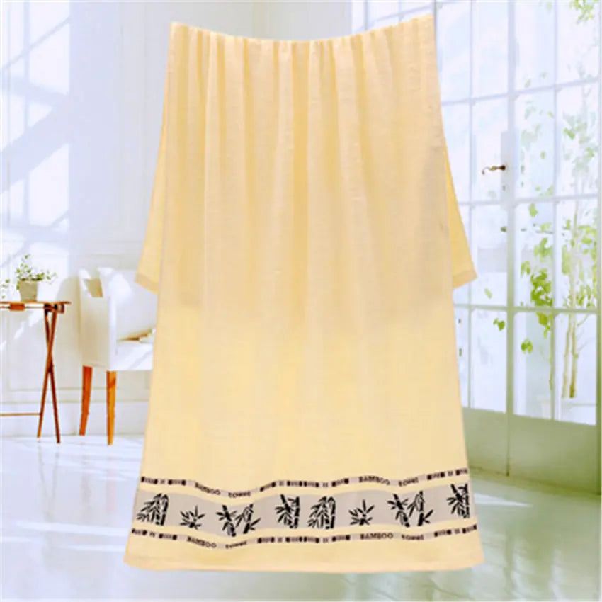 Luxury Bamboo Large Bath Towel for Spa & Beach