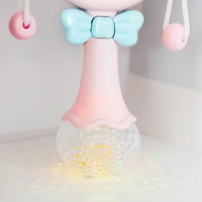 Musical Rattle Toy with Teething Features for Infants