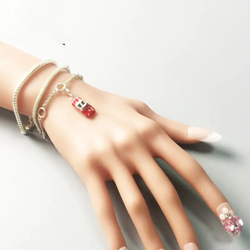 Charming Eskimo Doll Pendant in 925 Silver Jewelry