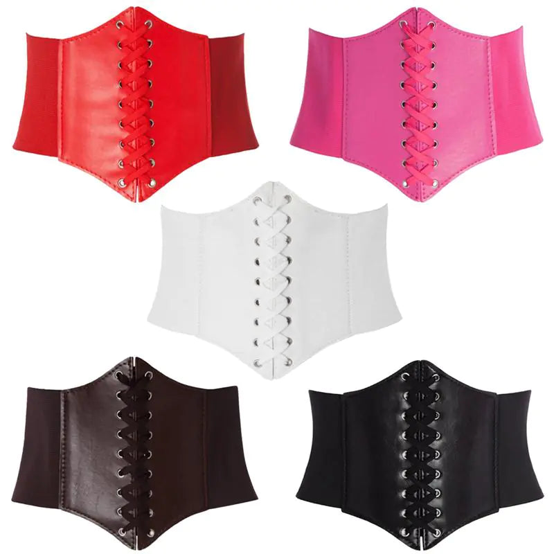 Fashionable Waist Belt with Rivets for Women