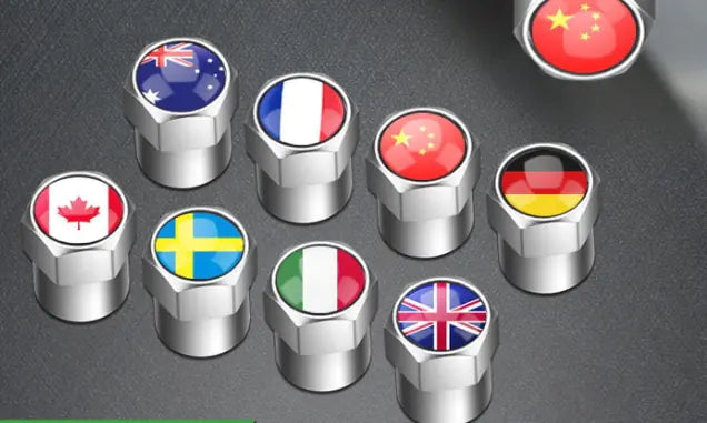 Metal Valve Stem Caps for German Car Tires