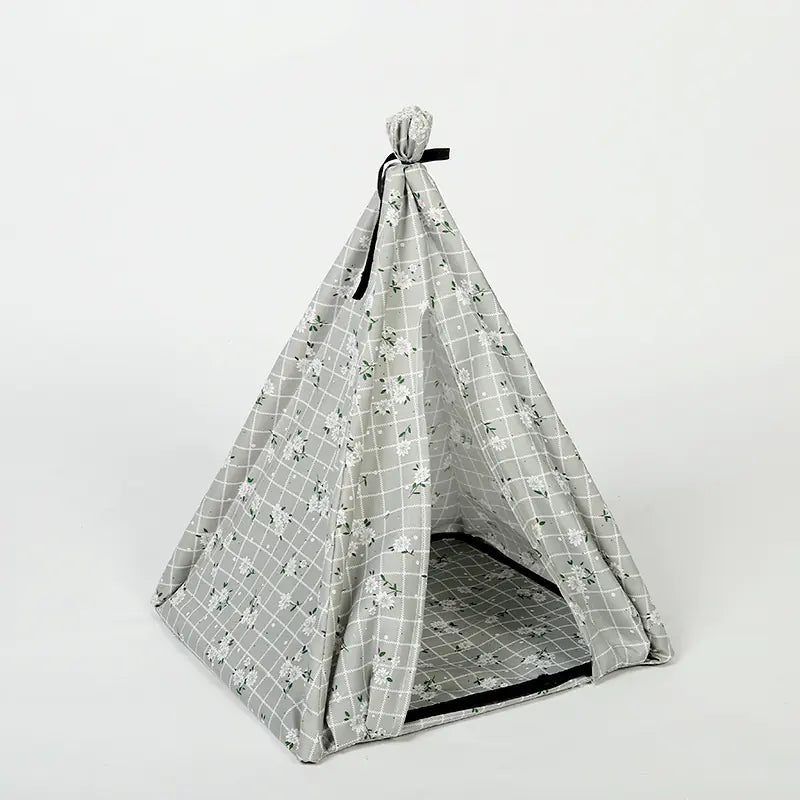 DIY Folding Tent Dog House with Mosquito Netting
