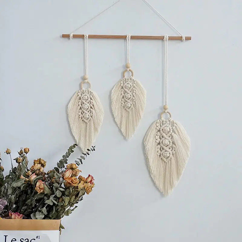 Nordic Tapestry DIY Kit with Cotton Rope and Decor