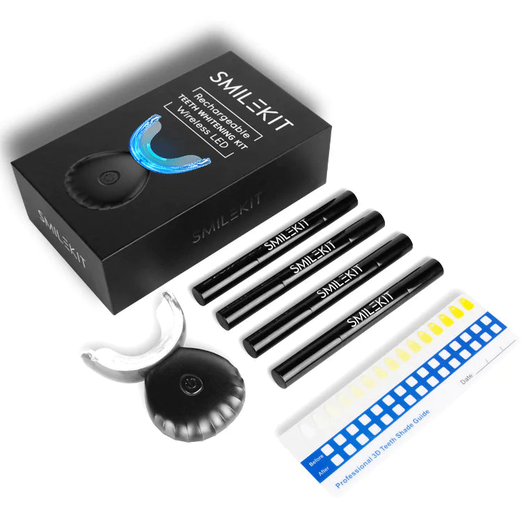 Wireless Teeth Whitening Kit – LED & Charging Set
