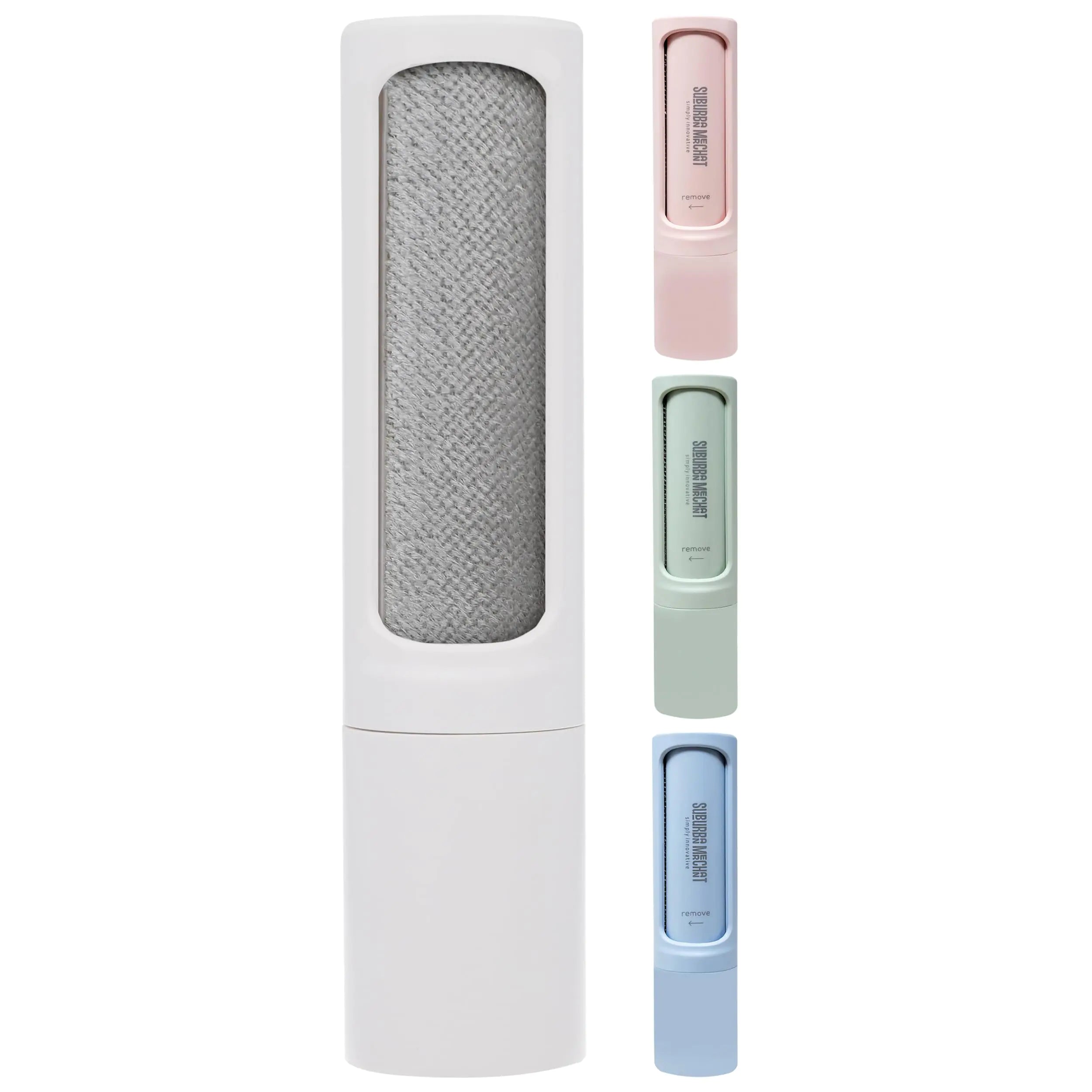 Suburban Merchant Lint & Pet Hair Remover Brush-Hair Lint Remover for Dogs Cats-Effortlessly Removes Fur and Lint-Reusable-Great for Yoga PantsFurniture & Carpets (Cloud)