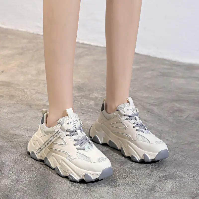 Women's Dad Sneakers - Trendy Casual Sport Shoes