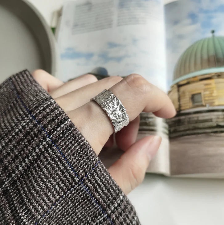 Trendy Japanese-Korean Minimalist Wide Ring for All