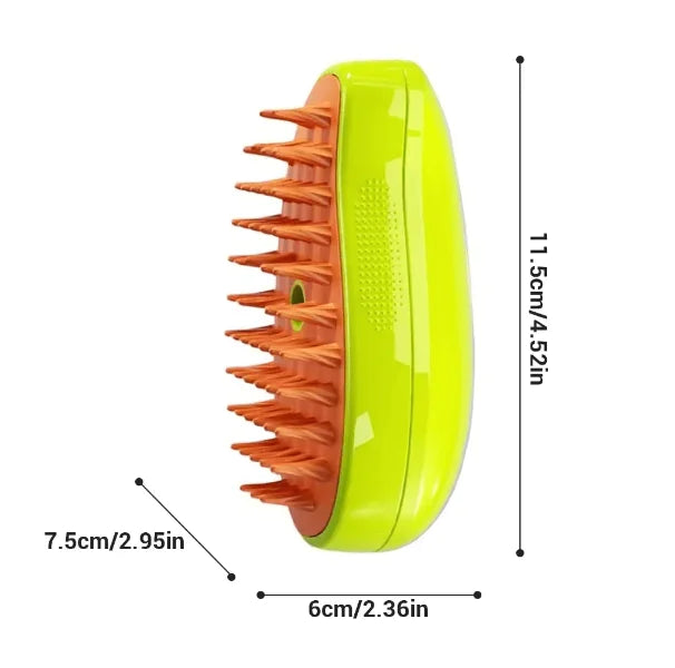 Pet Steam Brush Electric Spray Comb