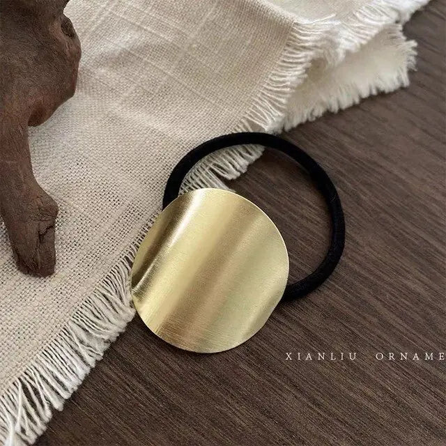 Elastic Metal Hair Ties and Accessories