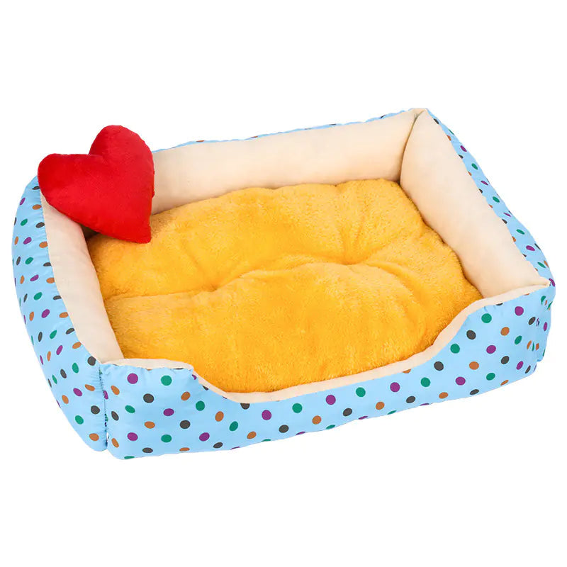 Pet Bed for Small to Medium Dogs and Cats - Thickened Winter