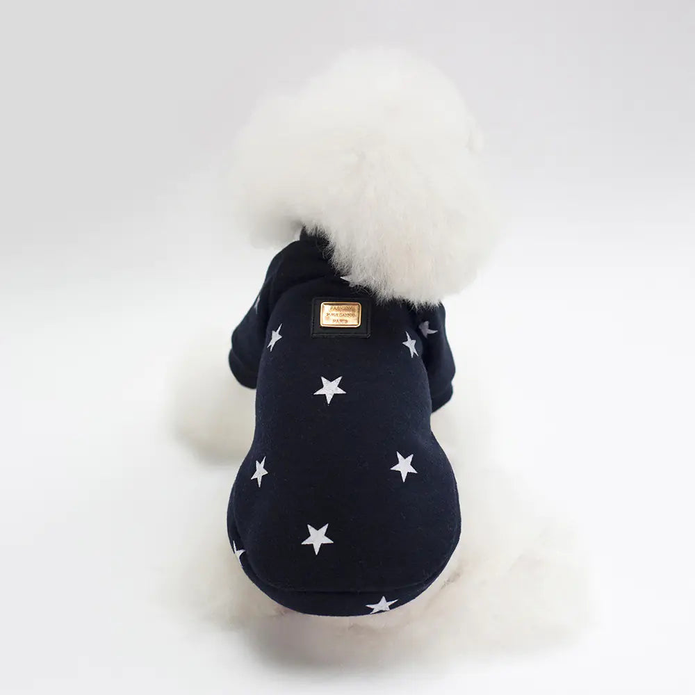 Pentagram Print Sweatshirt for Pet Dogs