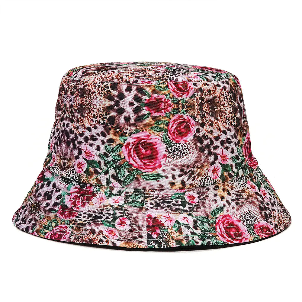 Fashionable Printed Sun Hat for Women (European & American)