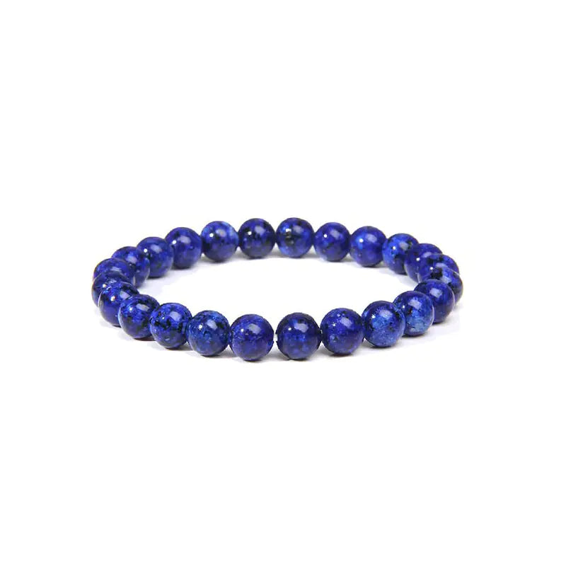 8mm Tigereye Iron Ore Yoga Stretch Bracelet for All