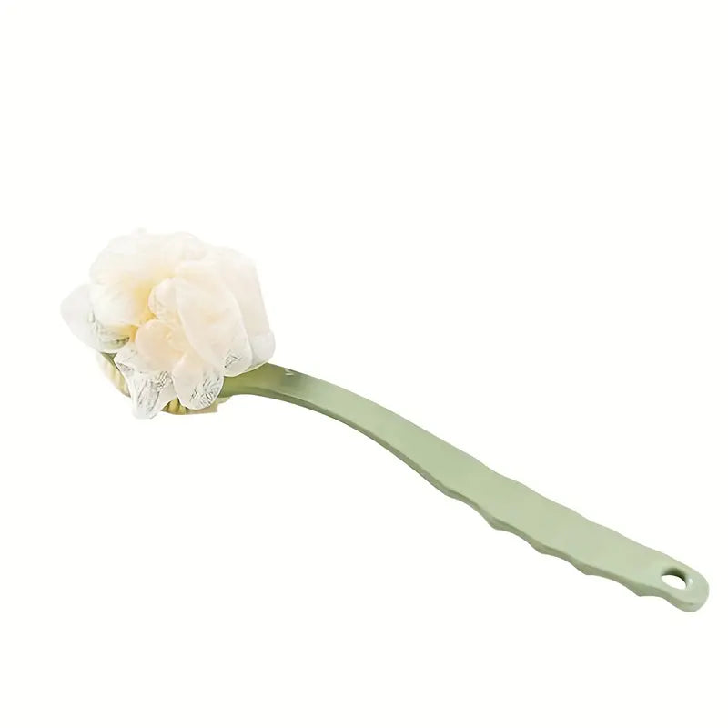 Soft-Bristled Long Handled Bath Brush for Adults