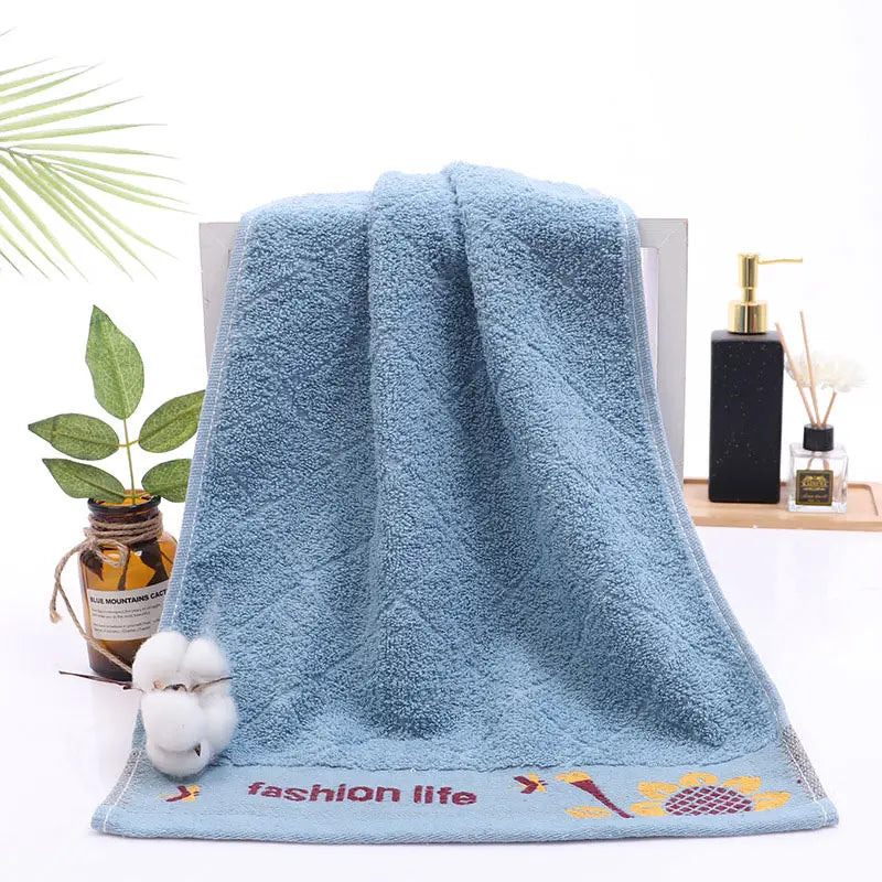 Thick Cotton Hand Towel - Super Absorbent (1pc)