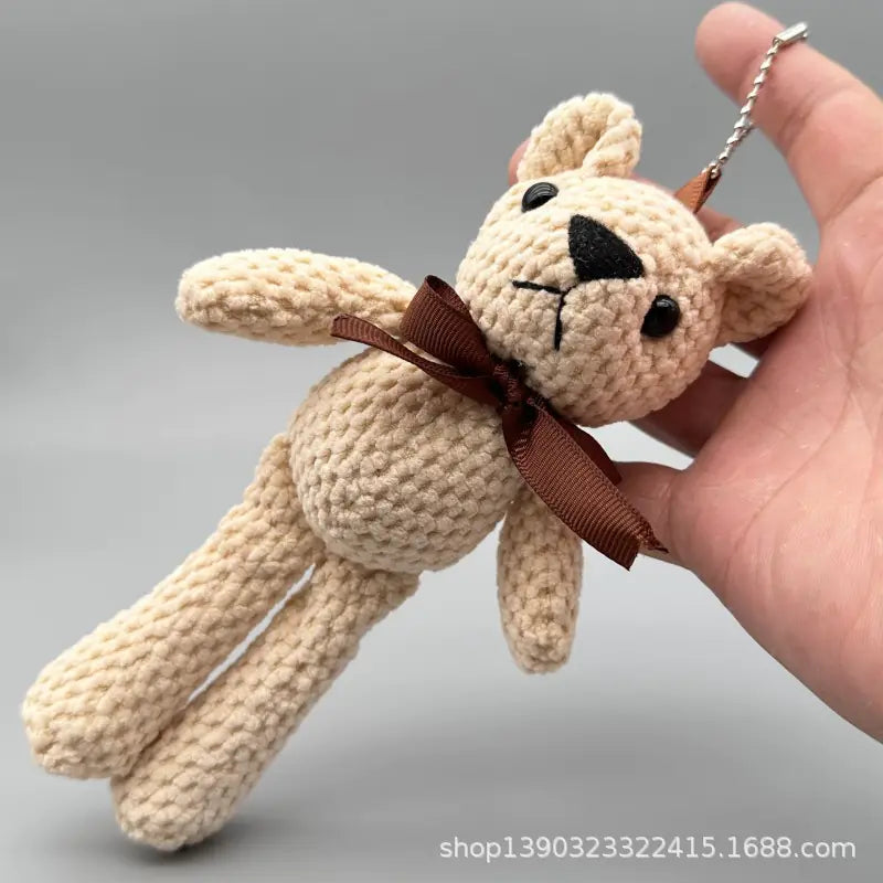 Korean Bear Pineapple Plush Toy and Keychain Gift