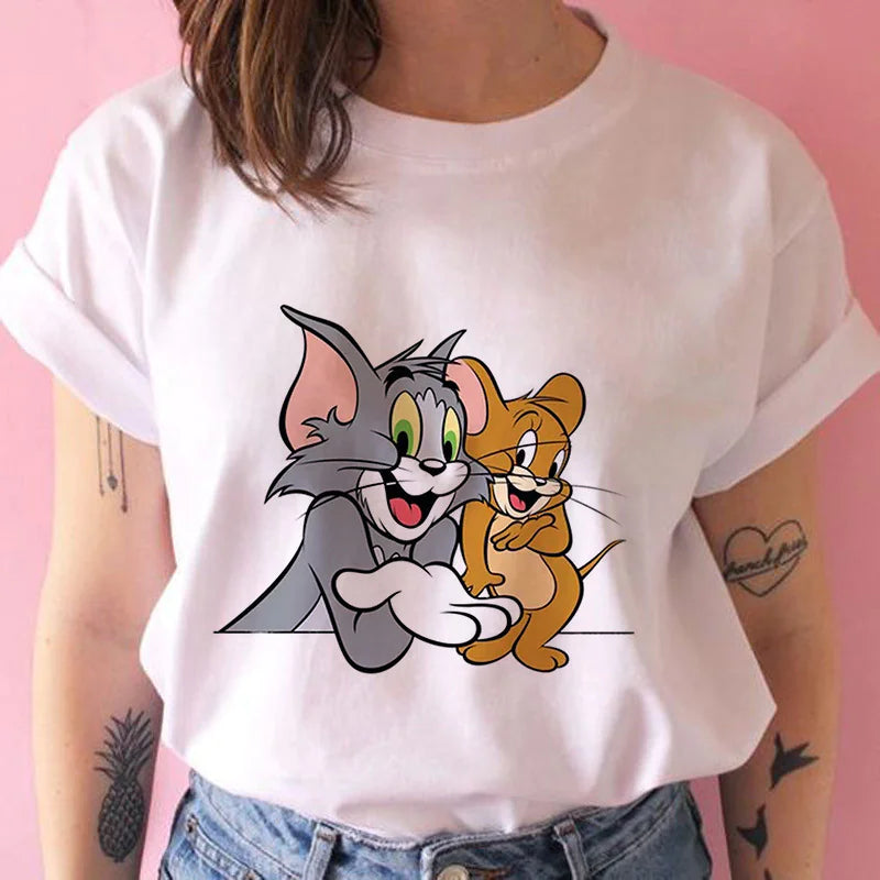 Tom and Jerry Short Sleeve T-Shirt