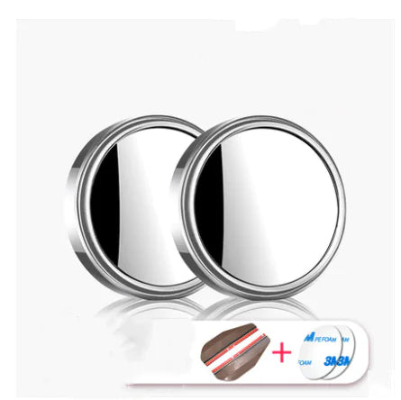 360-Degree Adjustable Blind Spot Mirror for Cars
