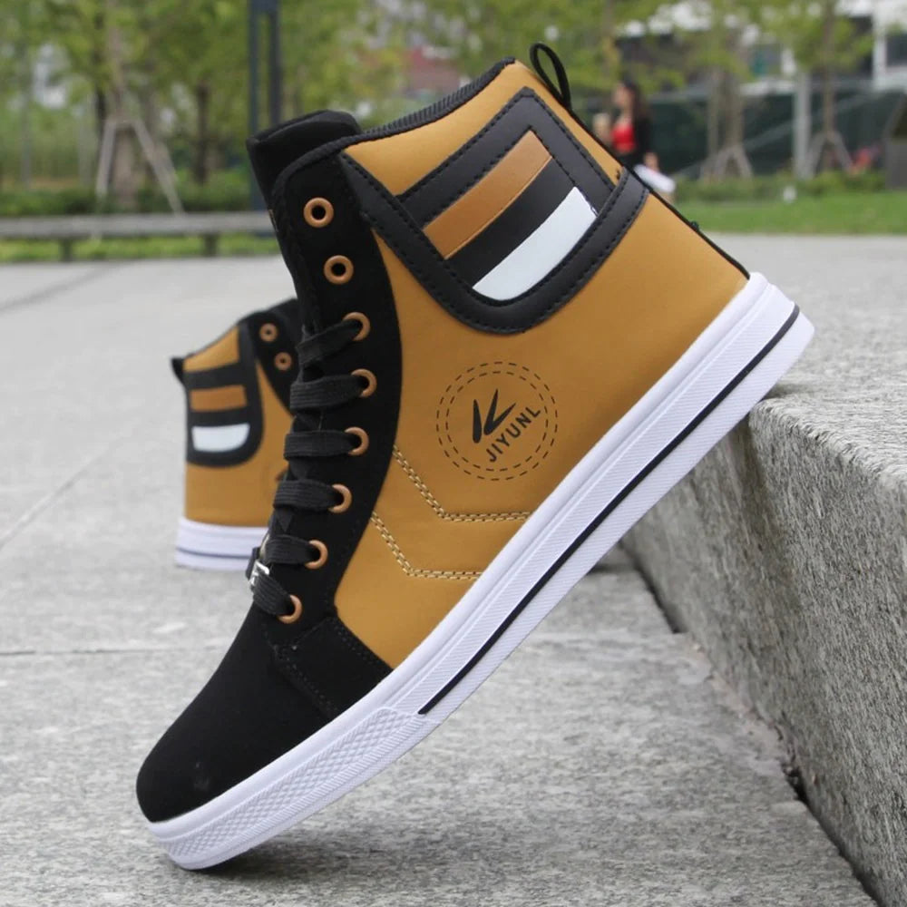 Trendy High-Top Men's Sports Casual Board Shoes